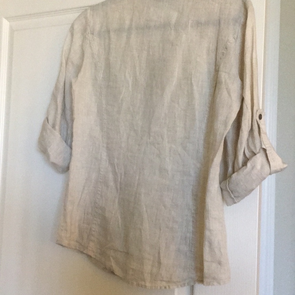 Nice linen button down - Picture 2 of 2